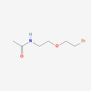 B1436330 N-[2-(2-bromoethoxy)ethyl]acetamide CAS No. 1540468-59-4