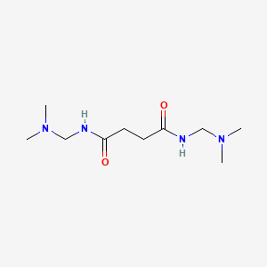 N~1~,N~4~-Bis[(dimethylamino)methyl]butanediamide