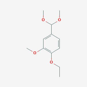 4-(Dimethoxymethyl)-1-ethoxy-2-methoxybenzene