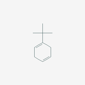 molecular formula C10H16 B14363349 1,4-Cyclohexadiene, 1-(1,1-dimethylethyl)- CAS No. 94625-86-2