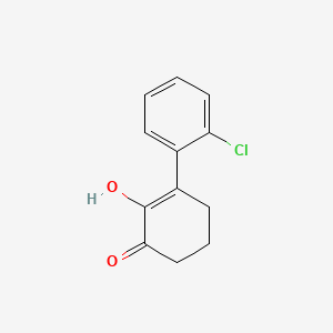 2-Cyclohexen-1-one, 3-(2-chlorophenyl)-2-hydroxy-