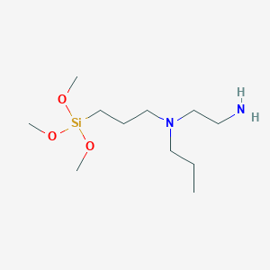 N~1~-Propyl-N~1~-[3-(trimethoxysilyl)propyl]ethane-1,2-diamine