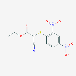 Ethyl cyano[(2,4-dinitrophenyl)sulfanyl]acetate