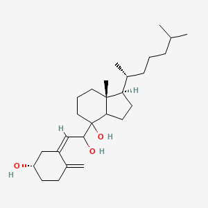B1436362 7,8-Dihydroxy-7,8-dihydrovitamin d3 CAS No. 84927-66-2