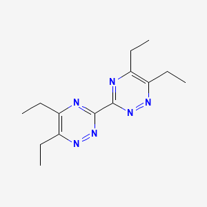 5,5',6,6'-Tetraethyl-3,3'-bi-1,2,4-triazine