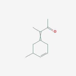 3-(5-Methylcyclohex-3-en-1-ylidene)butan-2-one