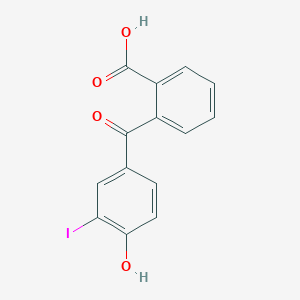 2-(4-Hydroxy-3-iodobenzoyl)benzoic acid