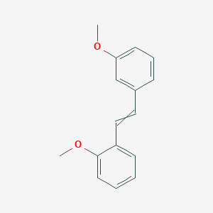 1-Methoxy-2-[2-(3-methoxyphenyl)ethenyl]benzene