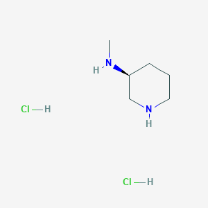 molecular formula C6H16Cl2N2 B1436366 (3S)-N-甲基哌啶-3-胺二盐酸盐 CAS No. 2059911-77-0
