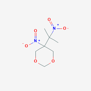 5-Nitro-5-(2-nitropropan-2-yl)-1,3-dioxane