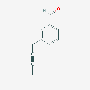 3-(But-2-yn-1-yl)benzaldehyde