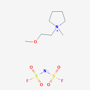 B1436371 1-(2-Methoxyethyl)-1-methylpyrrolidinium Bis(fluorosulfonyl)imide CAS No. 1235234-47-5