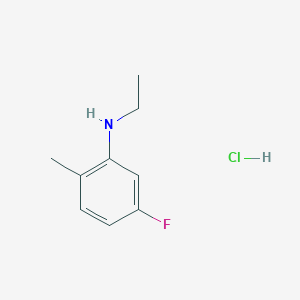 B1436375 N-ethyl-5-fluoro-2-methylaniline hydrochloride CAS No. 2097955-98-9