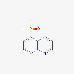 molecular formula C11H12NOP B1436388 二甲基(喹啉-5-基)膦氧化物 CAS No. 2254055-97-3