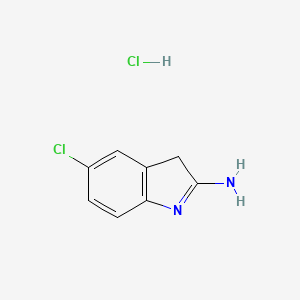 B1436440 5-chloro-3H-indol-2-amine hydrochloride CAS No. 28492-99-1