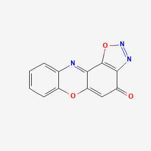 4H-[1,2,3]Oxadiazolo[5,4-A]phenoxazin-4-one