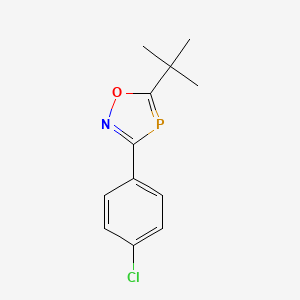 5-tert-Butyl-3-(4-chlorophenyl)-1,2,4-oxazaphosphole