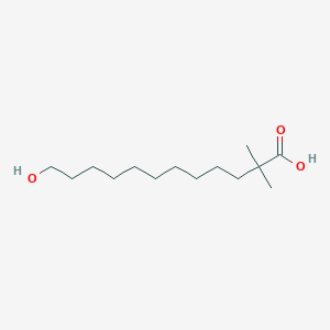 12-Hydroxy-2,2-dimethyldodecanoic acid