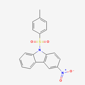 9H-Carbazole, 9-[(4-methylphenyl)sulfonyl]-3-nitro-