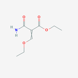 Ethyl 2-carbamoyl-3-ethoxyprop-2-enoate