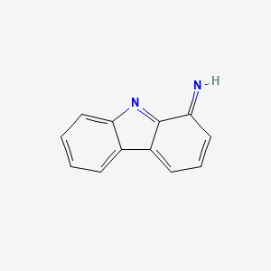 molecular formula C12H8N2 B14364526 1H-Carbazol-1-imine CAS No. 93463-77-5