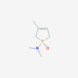 1-(Dimethylamino)-3-methyl-2,5-dihydro-1H-1lambda~5~-phosphol-1-one