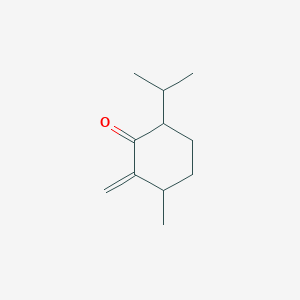 molecular formula C11H18O B14364579 6-Isopropyl-3-methyl-2-methylenecyclohexanone CAS No. 91280-38-5