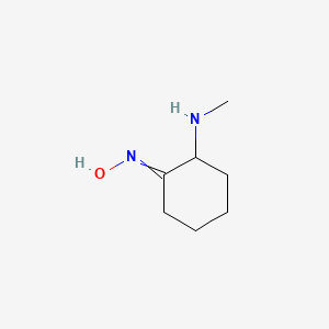 N-[2-(Methylamino)cyclohexylidene]hydroxylamine