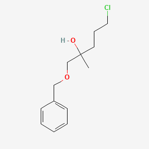 1-(Benzyloxy)-5-chloro-2-methylpentan-2-ol