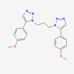 1,1'-(Propane-1,3-diyl)bis[5-(4-methoxyphenyl)-1H-1,2,3-triazole]