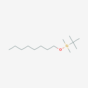 molecular formula C14H32OSi B14365017 1-Octanol, tBDMS CAS No. 92976-53-9