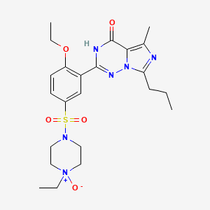 molecular formula C23H32N6O5S B1436522 伐地那非 N-氧化物 CAS No. 448184-48-3