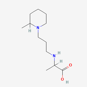 N-(3-(2-Methyl-1-piperidinyl)propyl)alanine