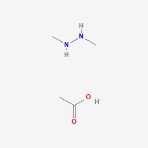 Acetic acid;1,2-dimethylhydrazine