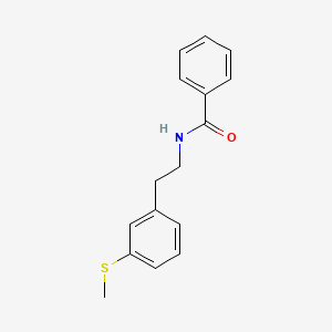 N-{2-[3-(Methylsulfanyl)phenyl]ethyl}benzamide