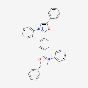 2,2'-(1,4-Phenylene)bis(3,5-diphenyl-1,3-oxazol-3-ium)