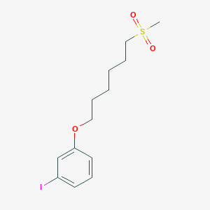 1-Iodo-3-{[6-(methanesulfonyl)hexyl]oxy}benzene