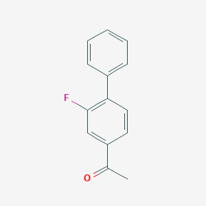 molecular formula C14H11FO B143656 4-乙酰-2-氟联苯 CAS No. 42771-79-9