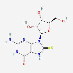 molecular formula C10H13N5O5S B1436560 8-硫代鸟嘌呤核苷 CAS No. 26001-38-7