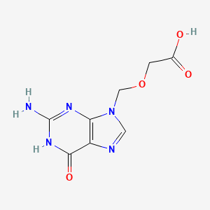 B1436564 9-Carboxymethoxymethylguanine CAS No. 80685-22-9