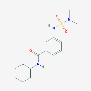 N-Cyclohexyl-3-[(dimethylsulfamoyl)amino]benzamide