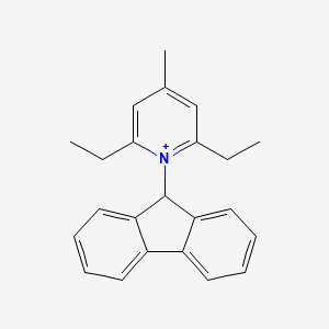 2,6-Diethyl-1-(9H-fluoren-9-yl)-4-methylpyridin-1-ium