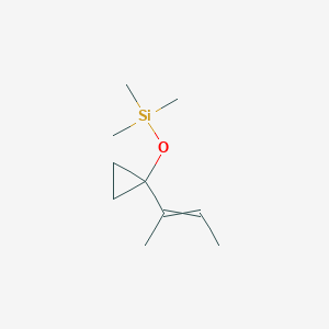 {[1-(But-2-en-2-yl)cyclopropyl]oxy}(trimethyl)silane