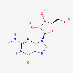 molecular formula C11H15N5O5 B1436573 2-甲基鸟苷 CAS No. 2140-77-4