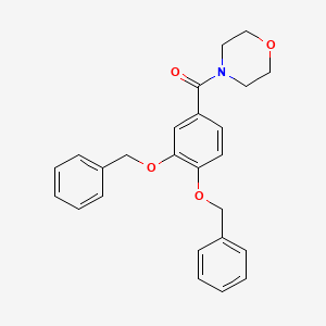 [3,4-Bis(benzyloxy)phenyl](morpholin-4-yl)methanone