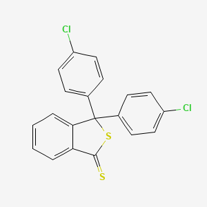 3,3-Bis(4-chlorophenyl)-2-benzothiophene-1-thione