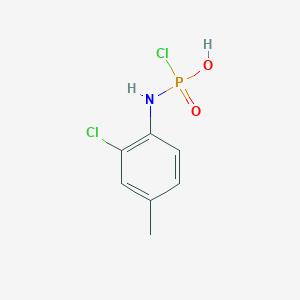 N-(2-Chloro-4-methylphenyl)phosphoramidochloridic acid