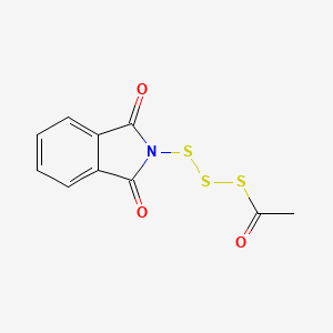 2-(Acetyltrisulfanyl)-1H-isoindole-1,3(2H)-dione