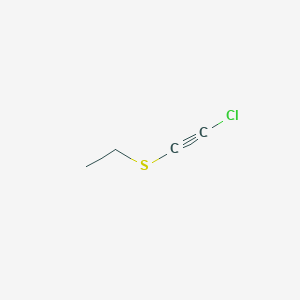 Ethyne, chloro(ethylthio)-