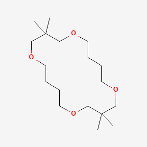 3,3,12,12-Tetramethyl-1,5,10,14-tetraoxacyclooctadecane